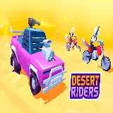 Desert Riders: Car Battle Game
